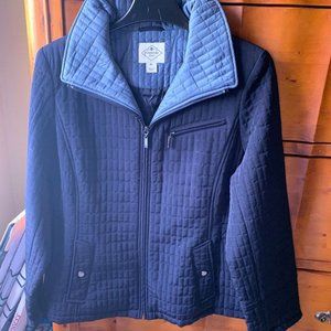 St John's Bay fall quilted jacket, petite large